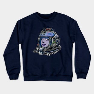 Atom Lady Crewneck Sweatshirt